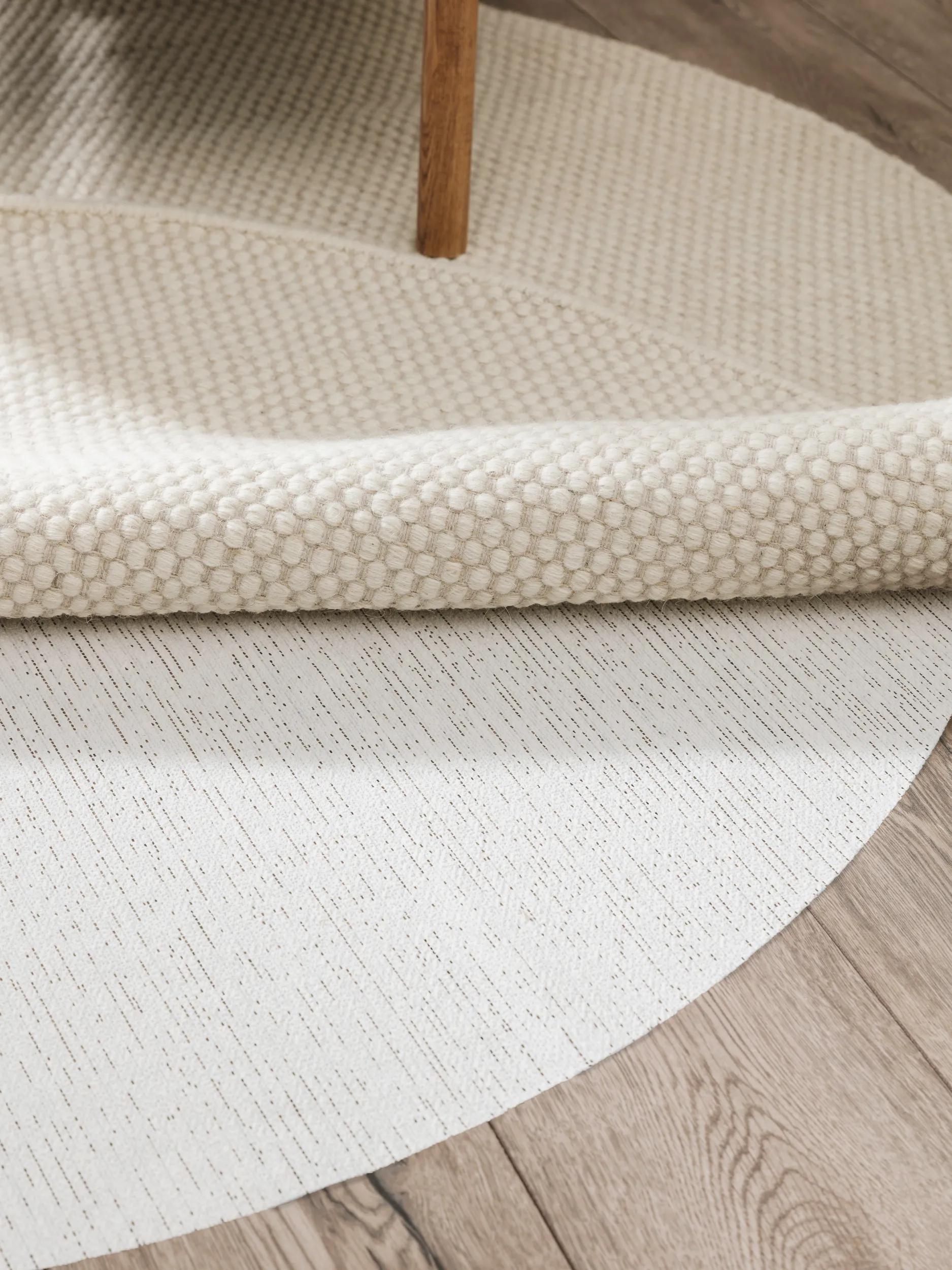 Carpet Underlay round Prima White