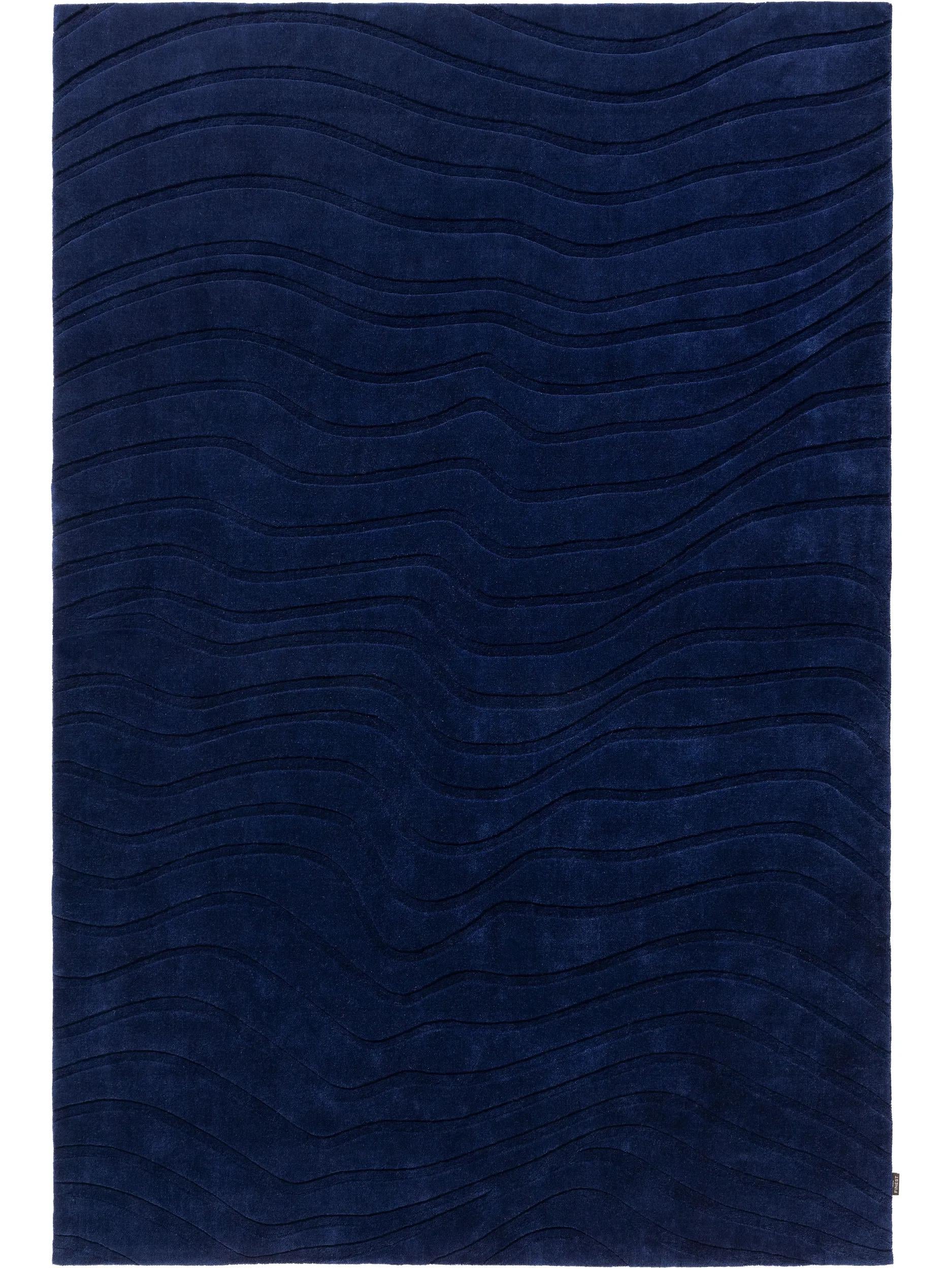 Wool Rug Terra Blue