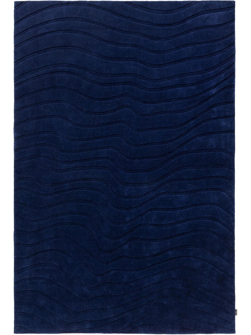 Wool Rug Terra Blue