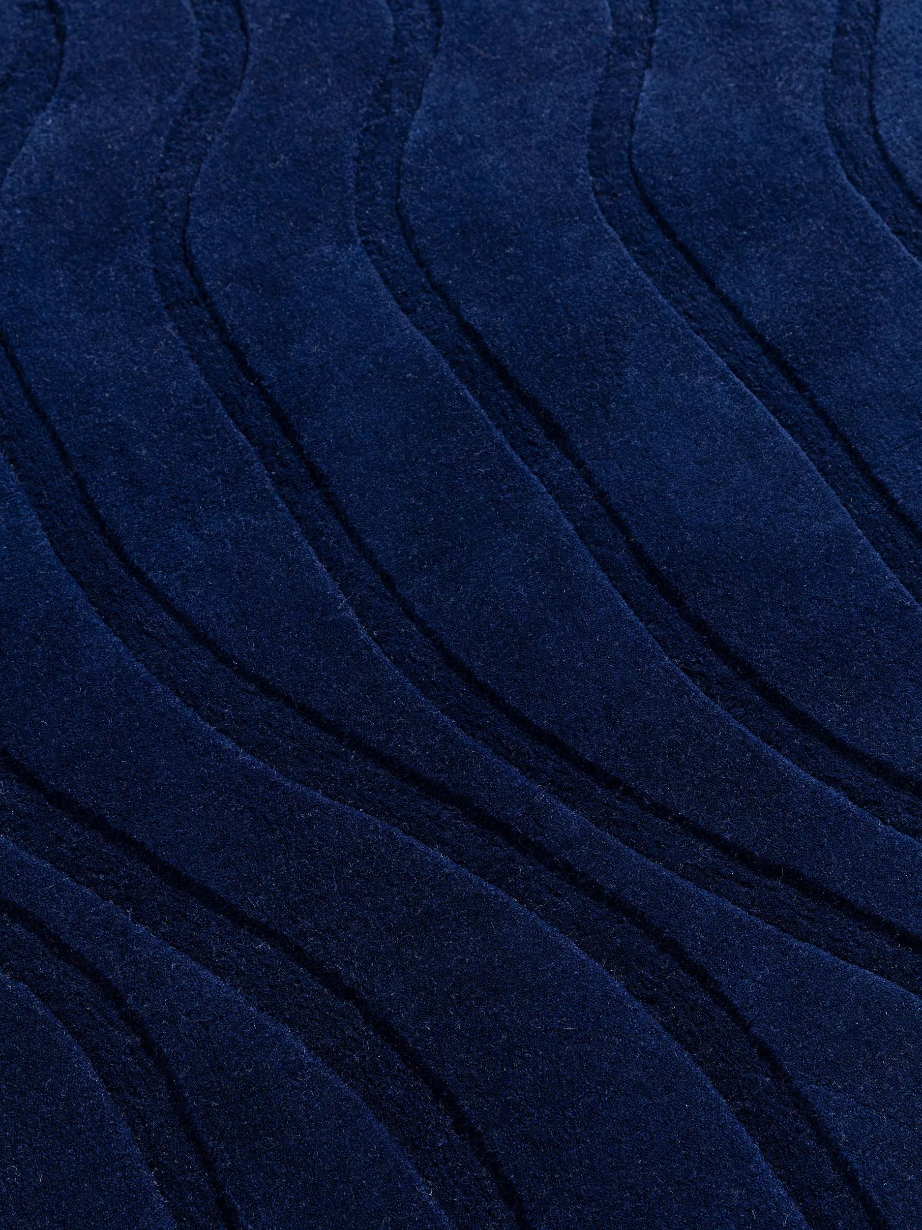 Wool Rug Terra Blue