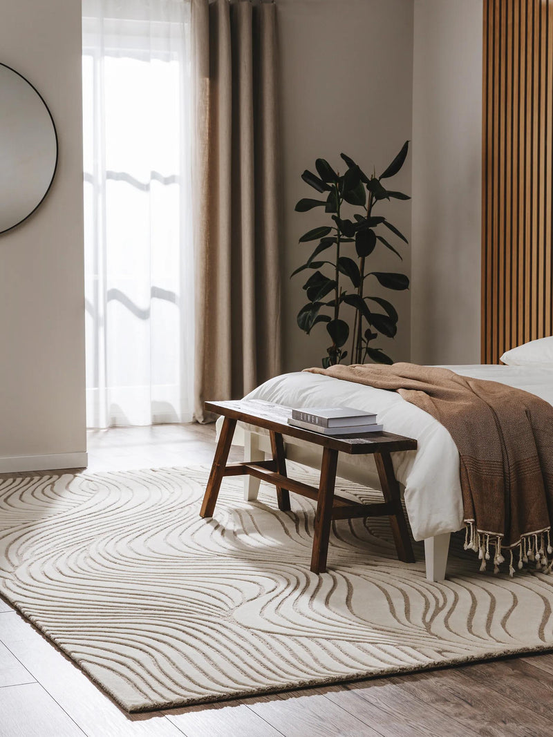 Wool Rug Tess Cream/Taupe