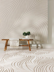 Wool Rug Tess Cream/Taupe