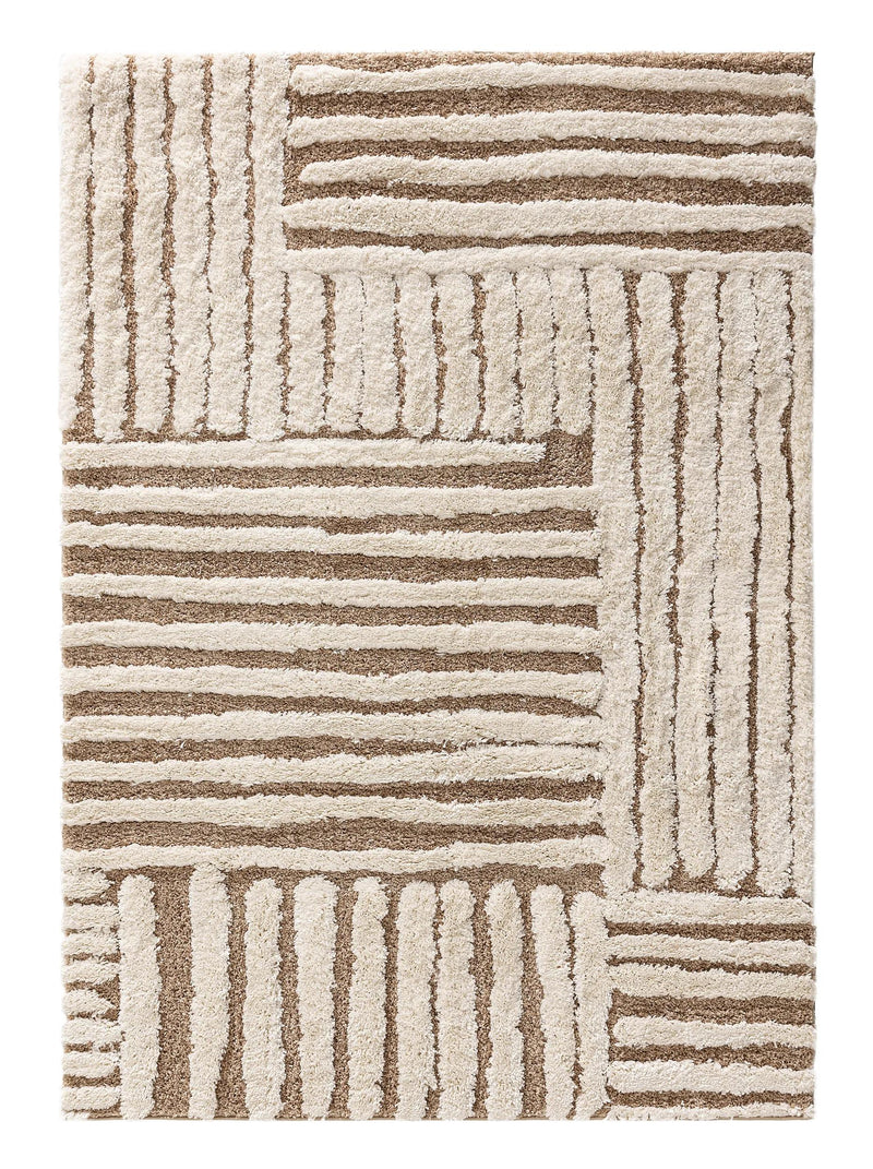 Shaggy rug Tibo Cream/Beige