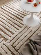 Shaggy rug Tibo Cream/Beige