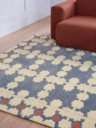 Wool Rug Tilda Blue