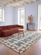 Wool Rug Tilda Blue