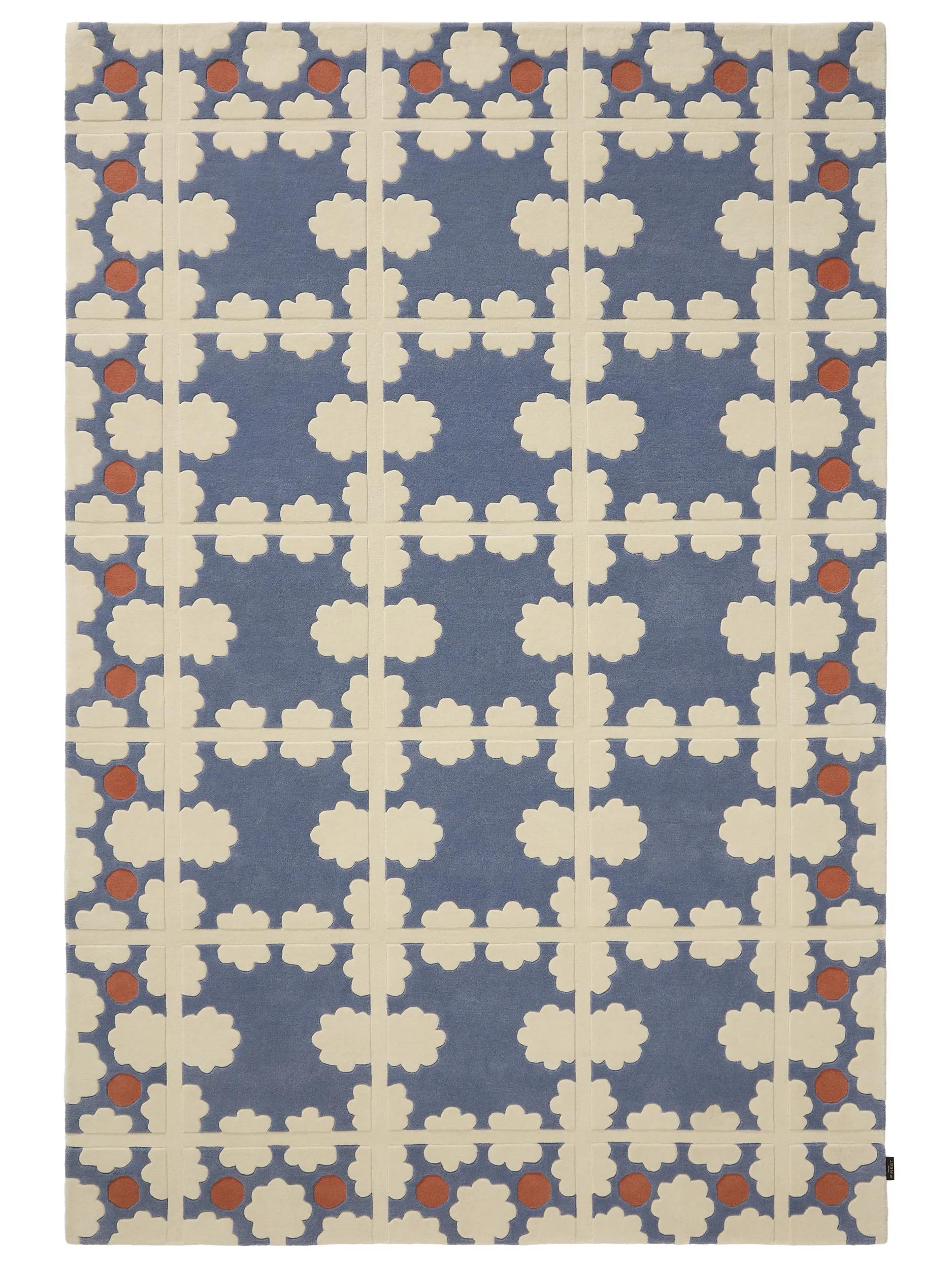 Wool Rug Tilda Blue