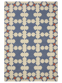 Wool Rug Tilda Blue