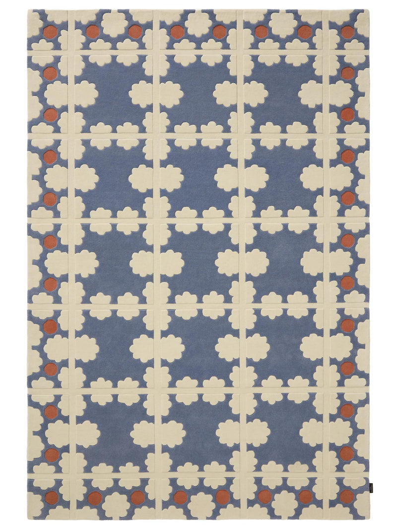 Wool Rug Tilda Blue