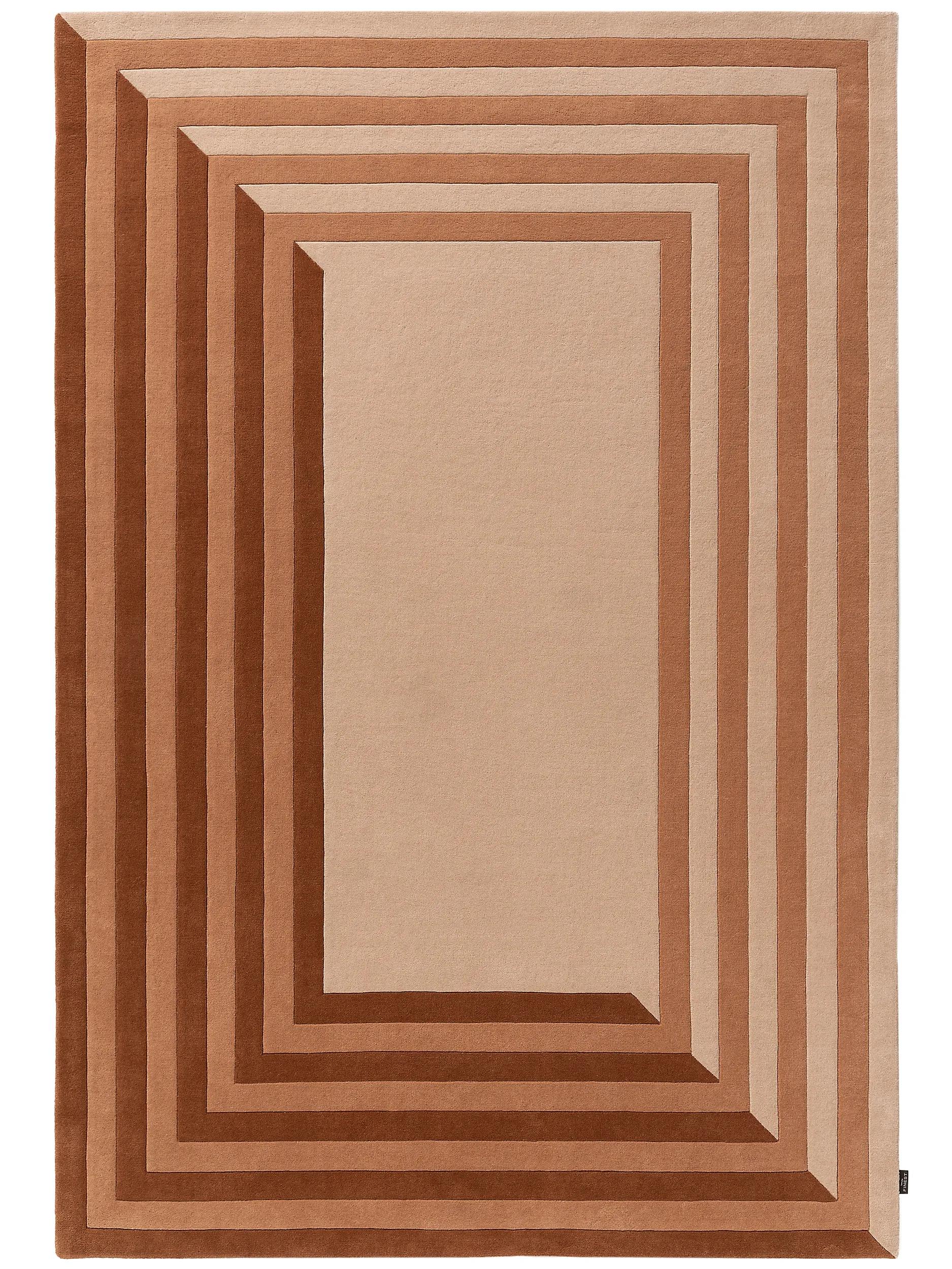 Wool Rug Tilo Terracotta