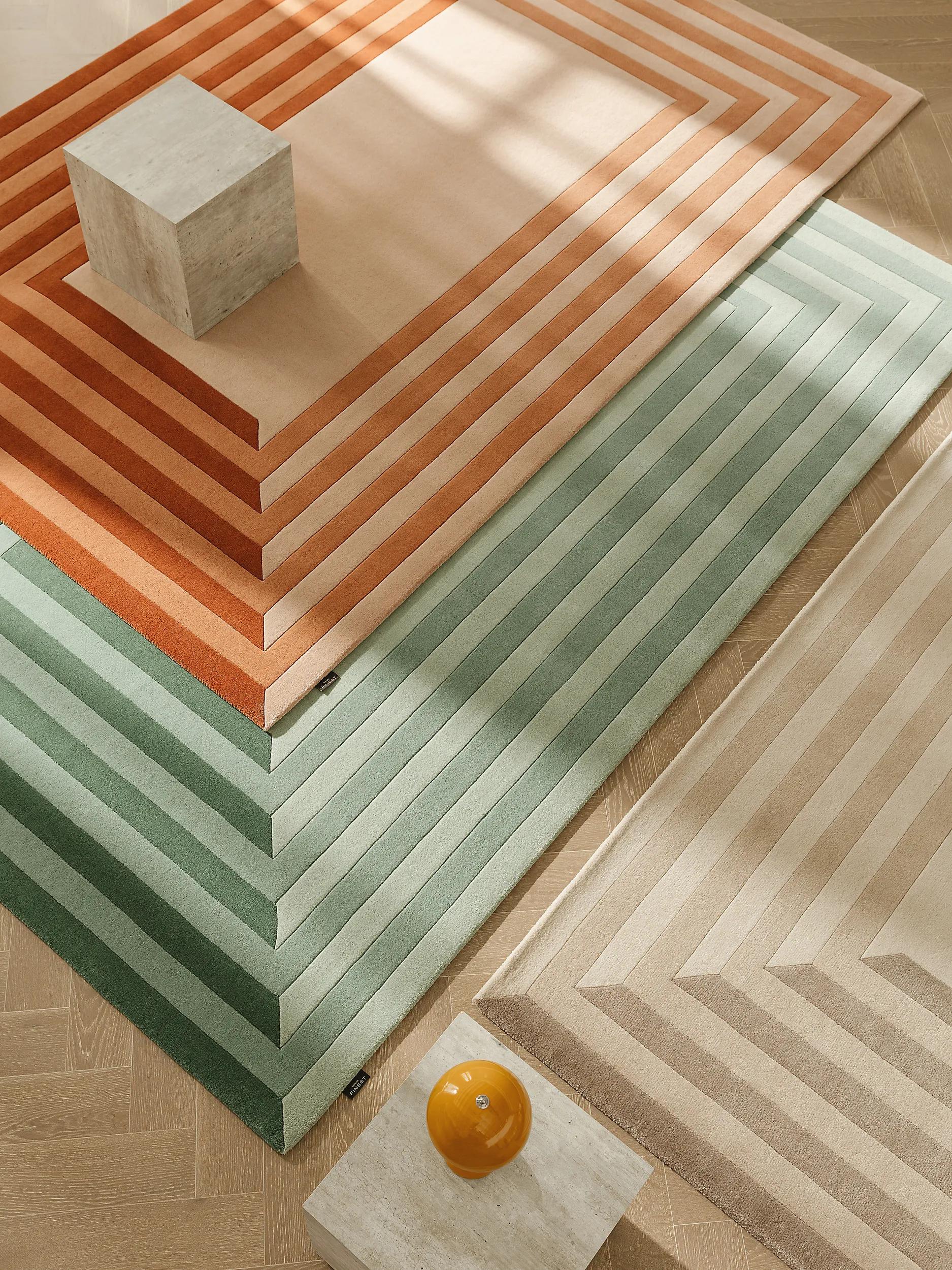 Wool Rug Tilo Terracotta