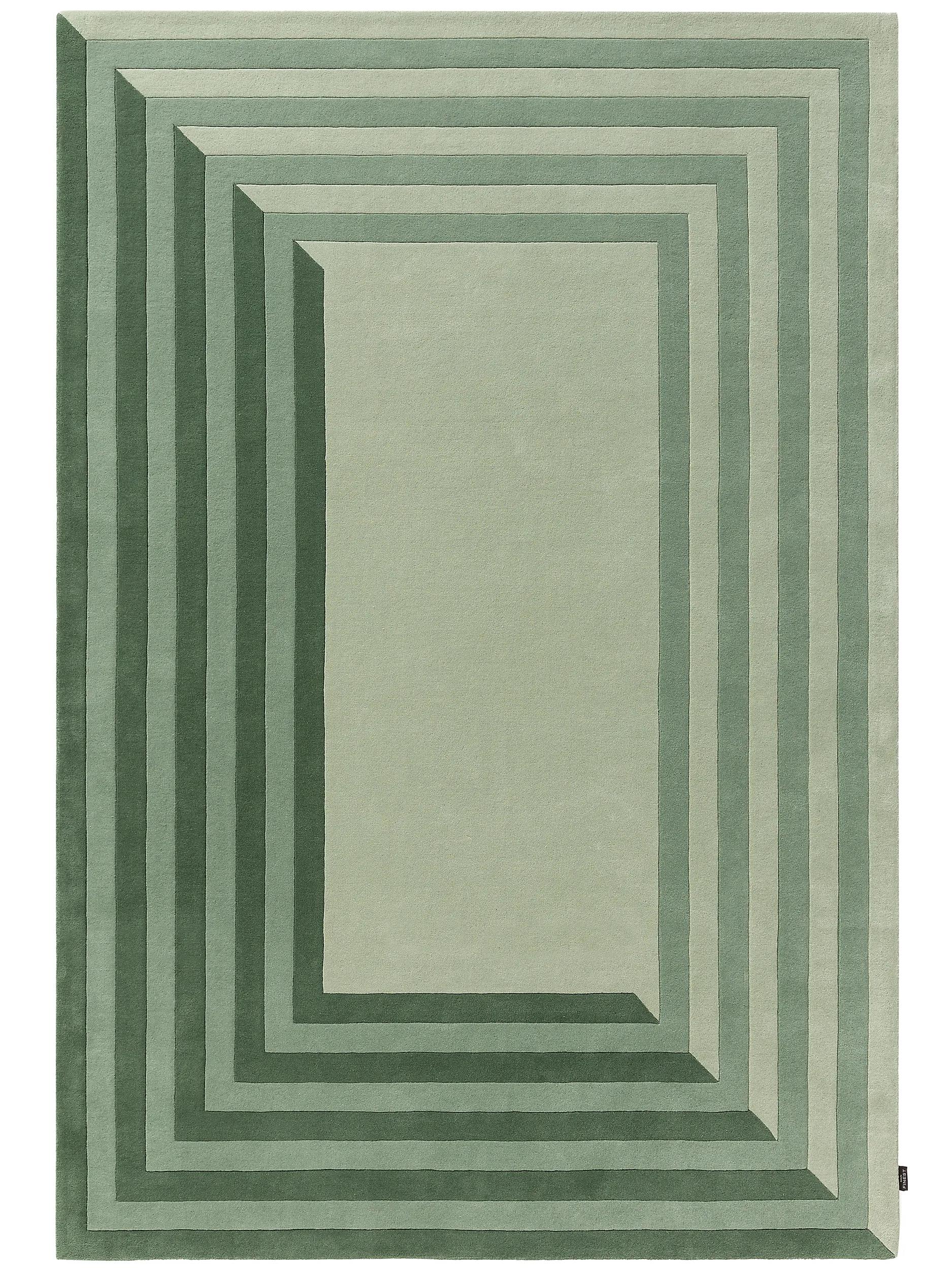 Wool Rug Tilo Green
