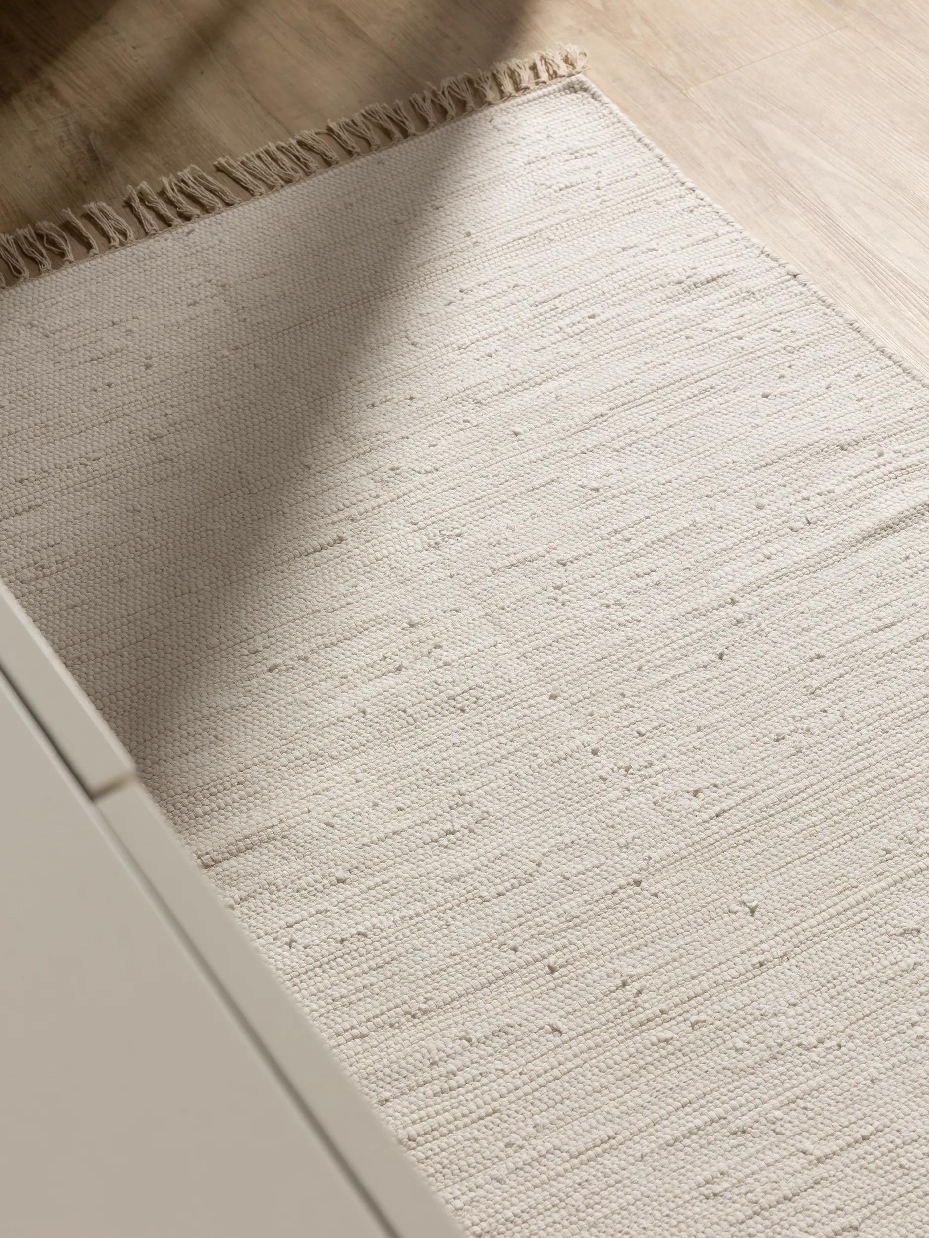 Teppich aus recyceltem Material Tom Cream