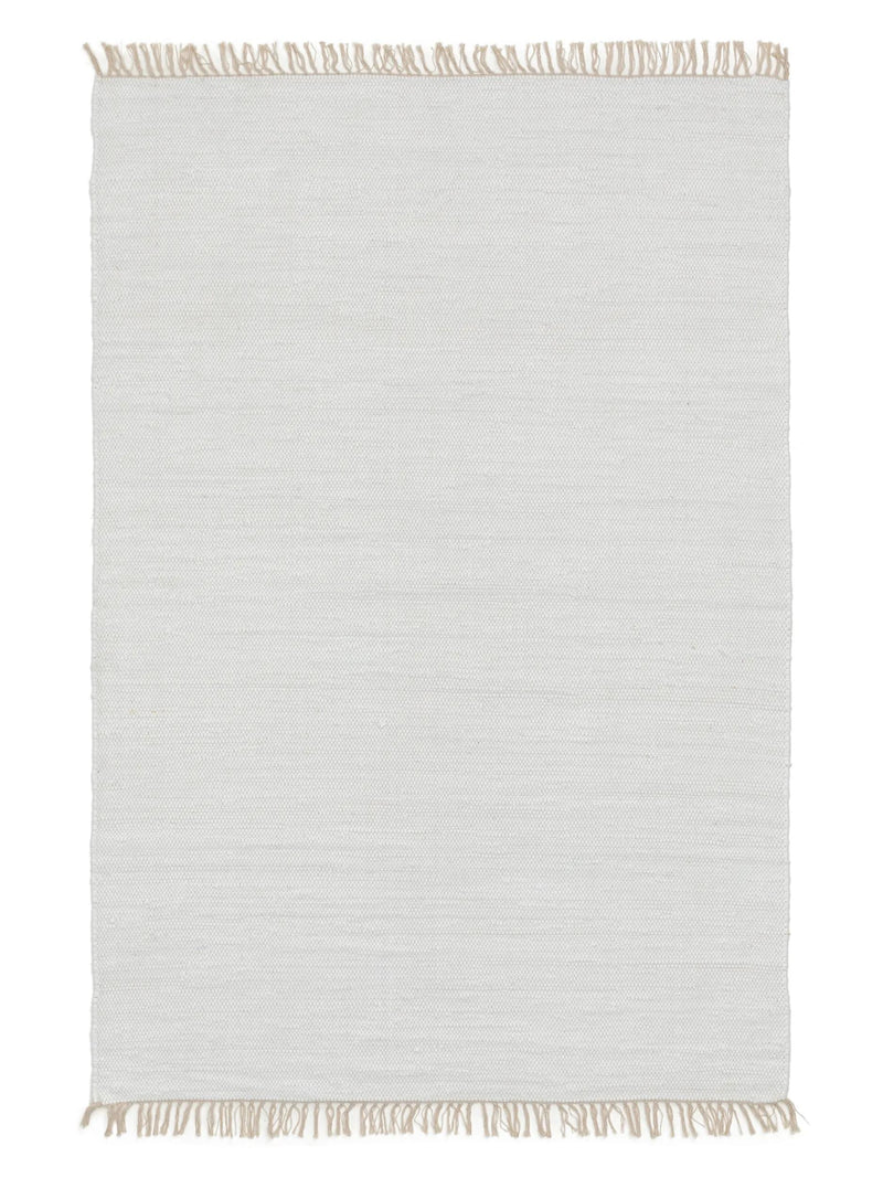 Alfombra hecha de material reciclado Tom Cream