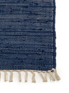 Rug made from recycled material Tom Dark Blue