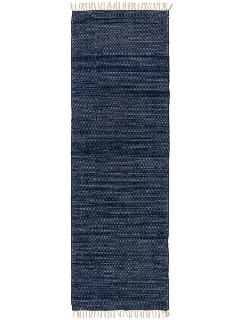 Rug made from recycled material Tom Dark Blue