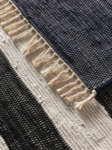 Rug made from recycled material Tom Dark Blue