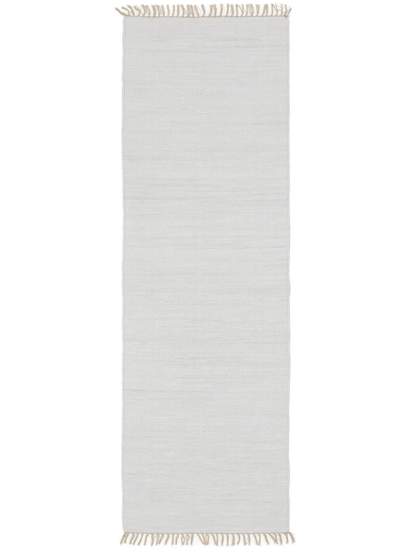 Alfombra hecha de material reciclado Tom Cream