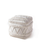 In- & Outdoor Pouf Toni Ivory