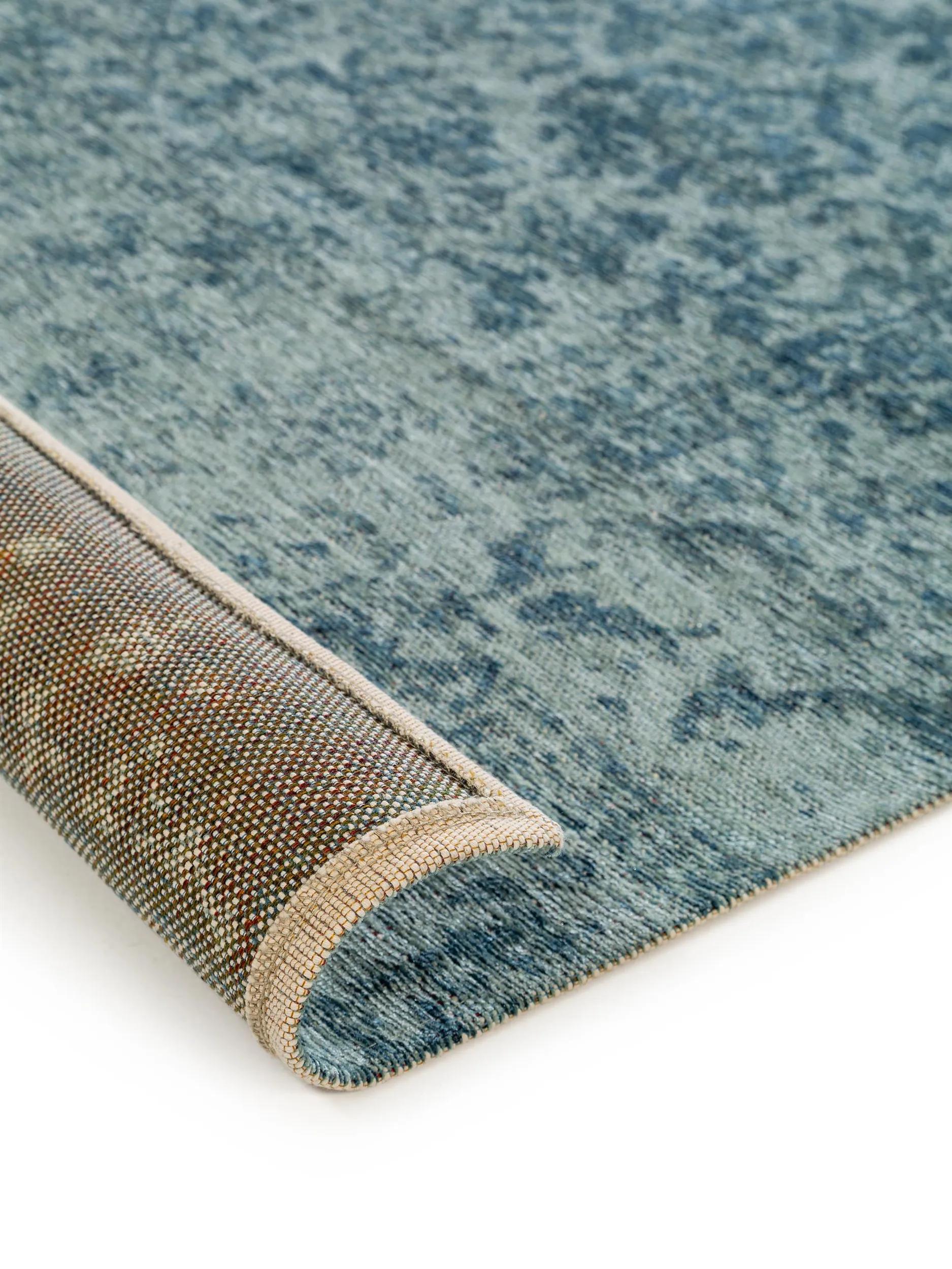 Flat Weave Rug Tosca Blue