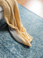 Flat Weave Rug Tosca Blue