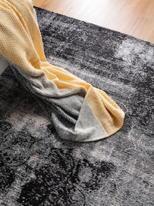 Flat Weave Rug Tosca Black