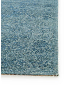 Flat Weave Rug Tosca Blue