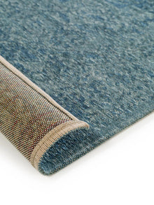 Flat Weave Rug Tosca Blue