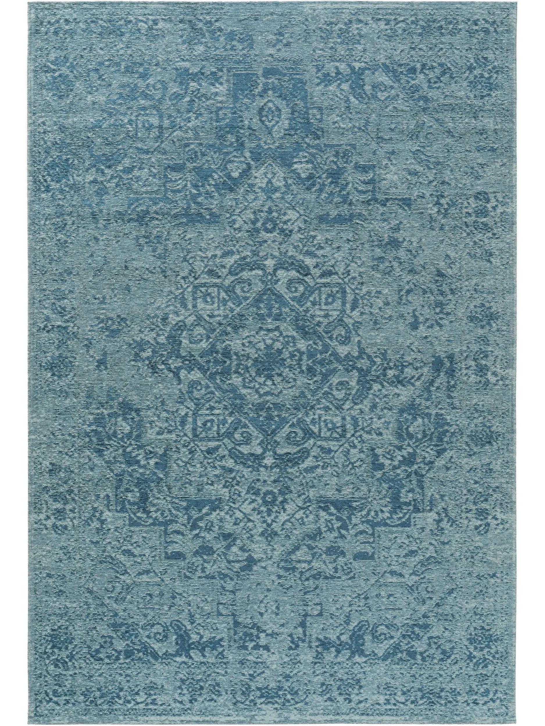 Flat Weave Rug Tosca Blue
