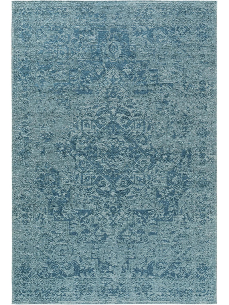 Flat Weave Rug Tosca Blue