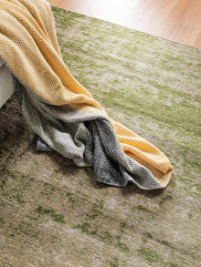 Flat Weave Rug Tosca Green