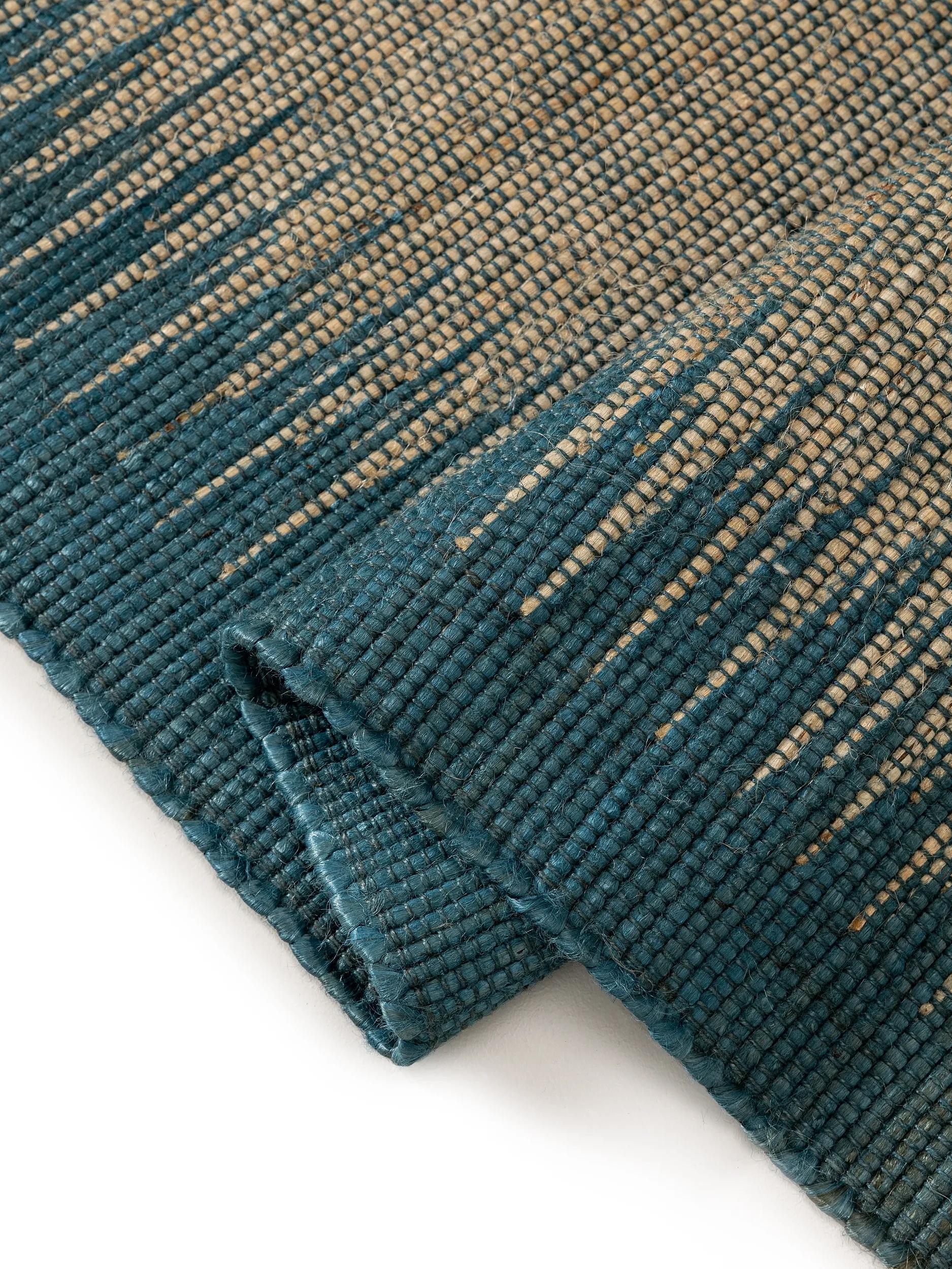 Jute Rug Tulsi Blue