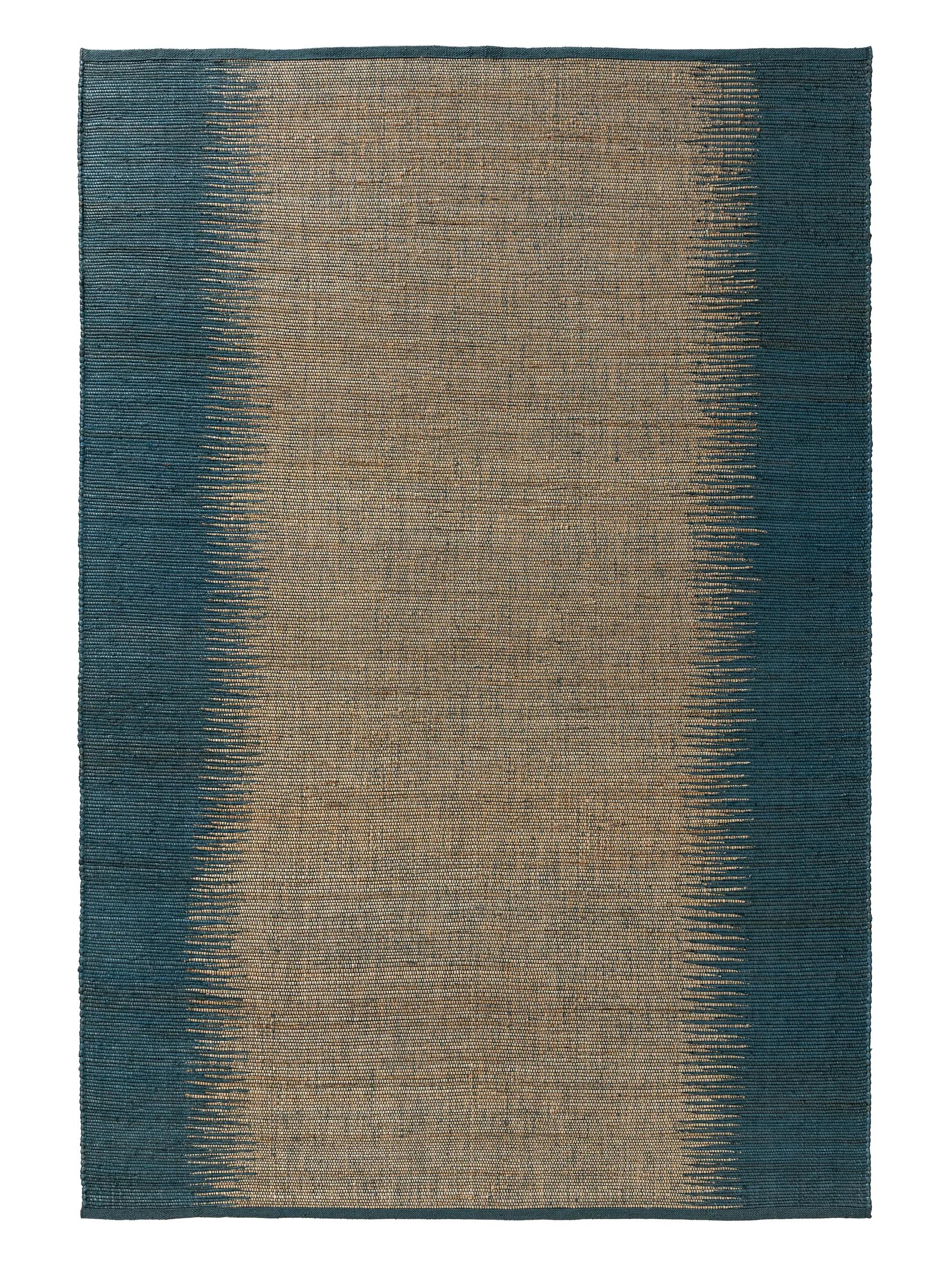 Jute Rug Tulsi Blue
