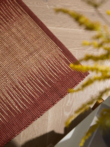 Jute Rug Tulsi Terracotta