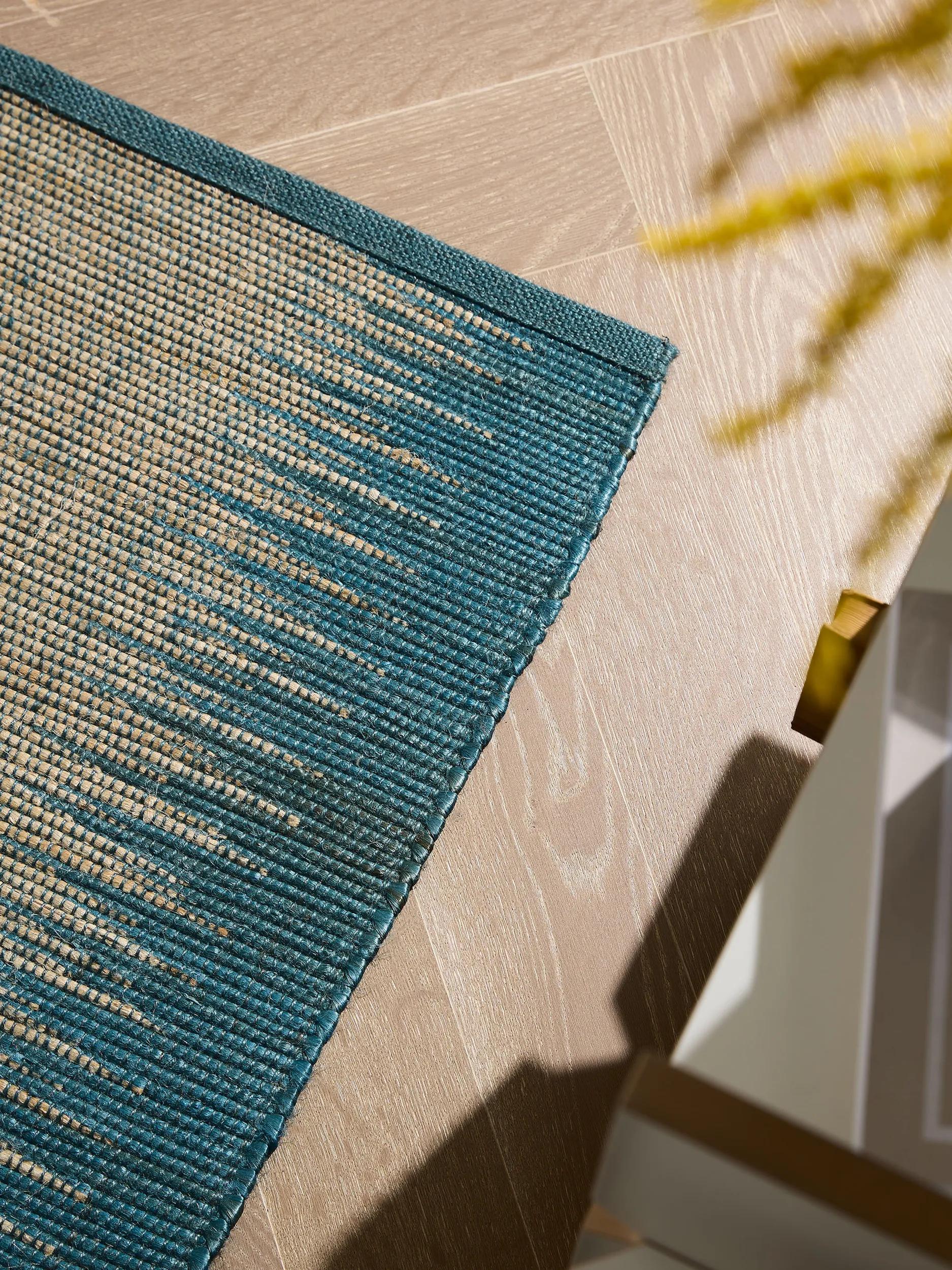 Jute Rug Tulsi Blue