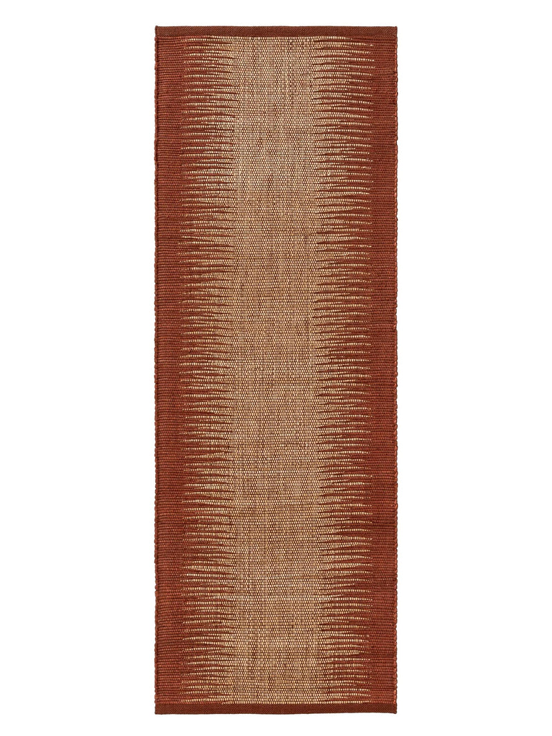 Jute Rug Tulsi Terracotta