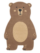 Kids Rug Urs Brown
