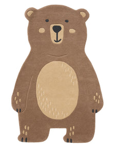 Kids Rug Urs Brown
