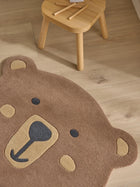 Kids Rug Urs Brown