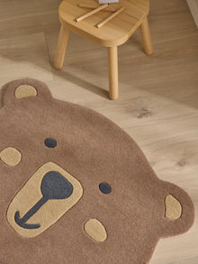 Kids Rug Urs Brown
