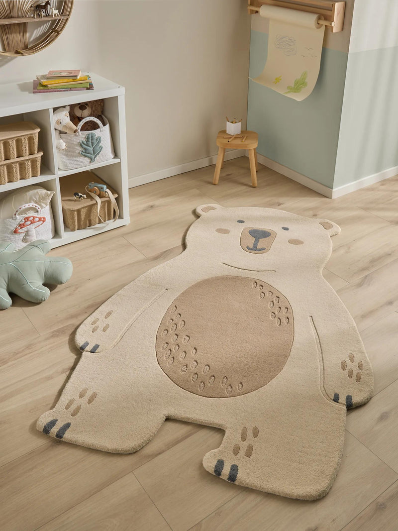 Kids Rug Urs White