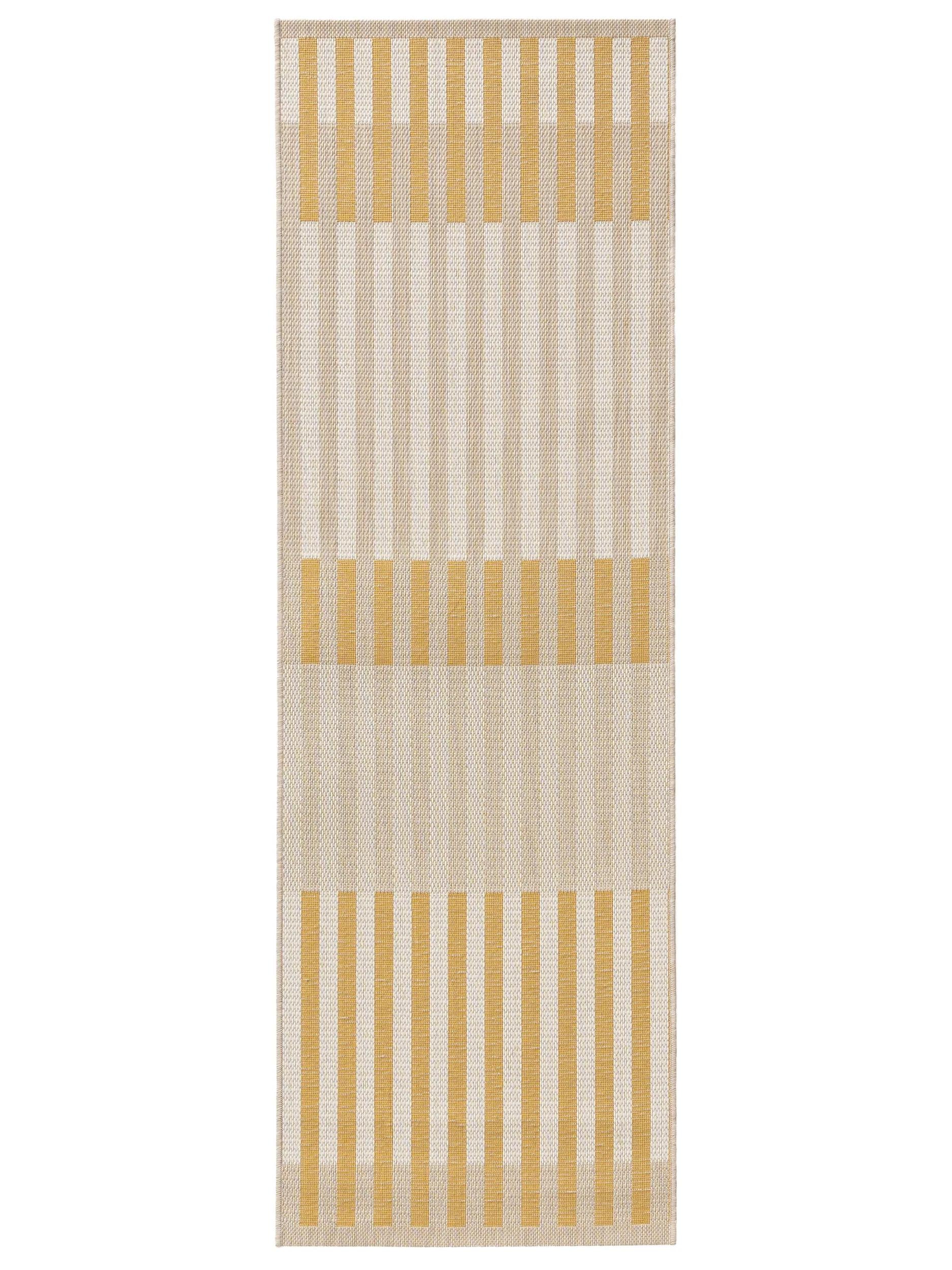 In- & Outdoor Runner Vega Beige/Yellow