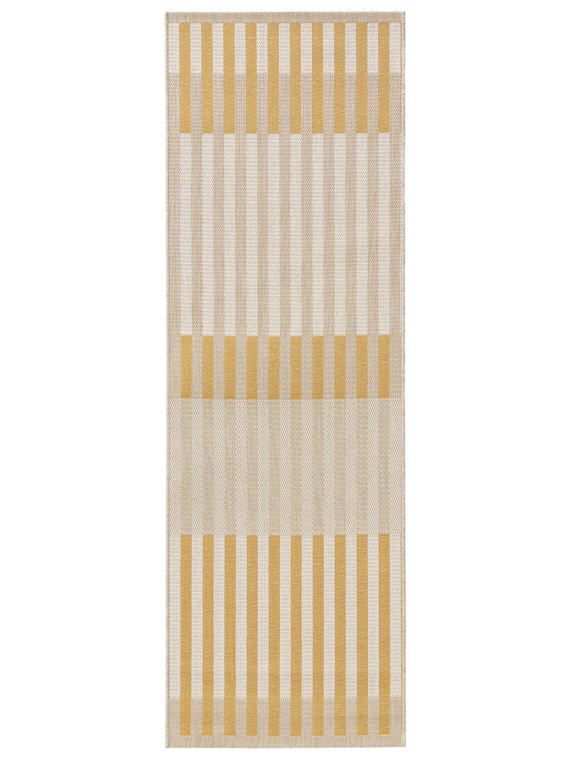 In- & Outdoor Runner Vega Beige/Yellow