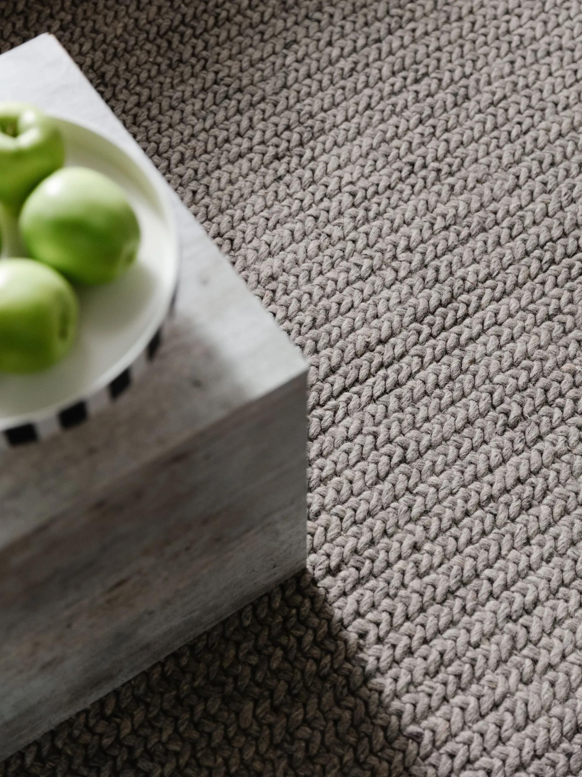 Wool Rug Velma Grey