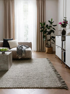 Wool Rug Velma Grey