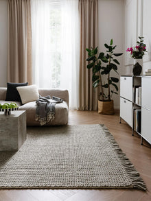 Wool Rug Velma Grey