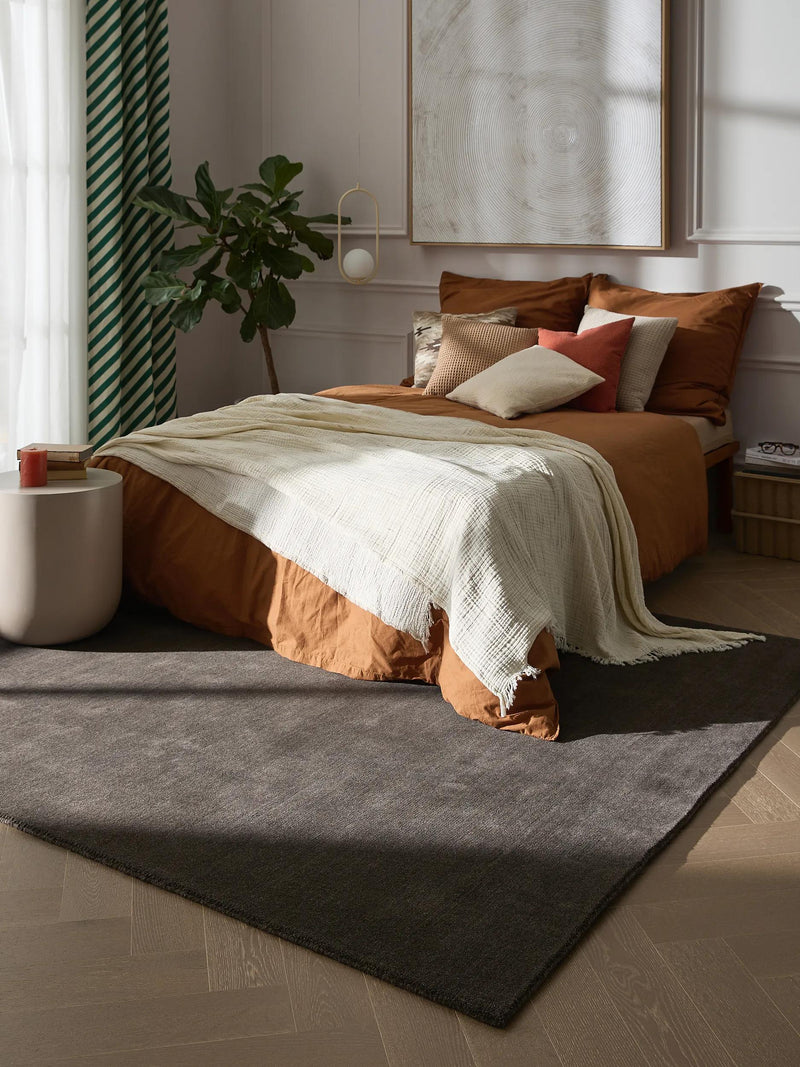 Wool Rug Vera Brown/Grey