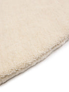 Round Wool Rug Vera Cream