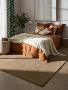 Wool Rug Vera Brown