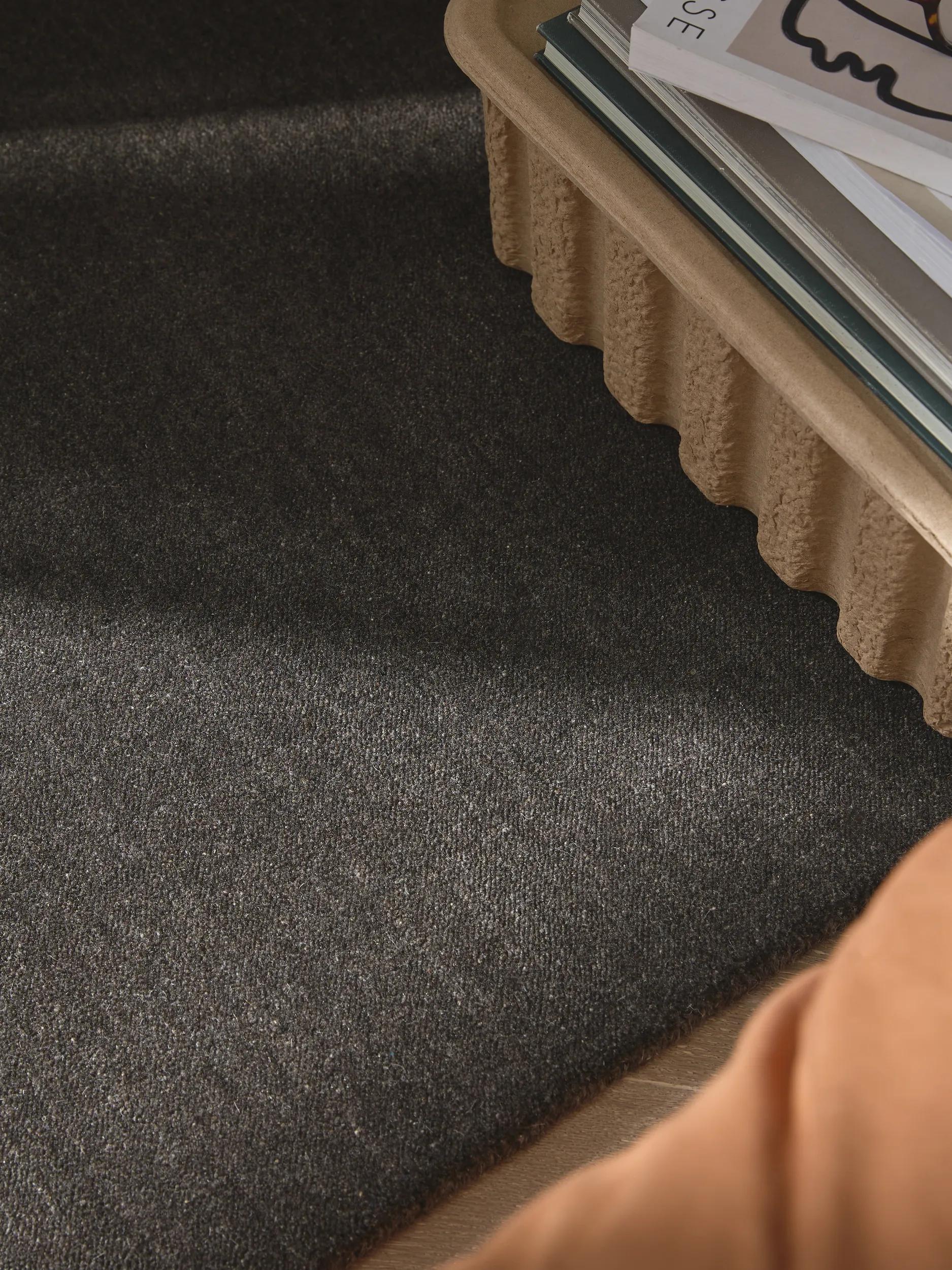 Coureur en laine Vera Marron/Gris